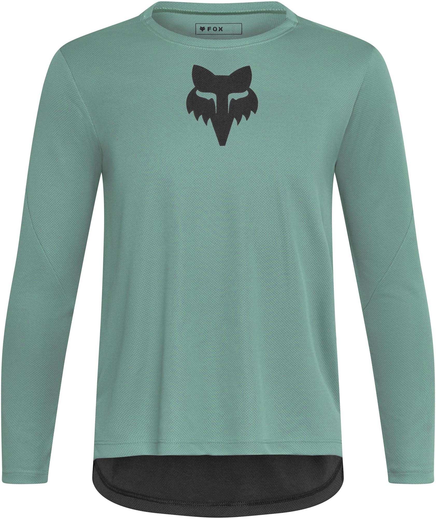 FOX Ranger Fox Head LS Camisa de Bicicleta Juvenil verde YM Figura 1