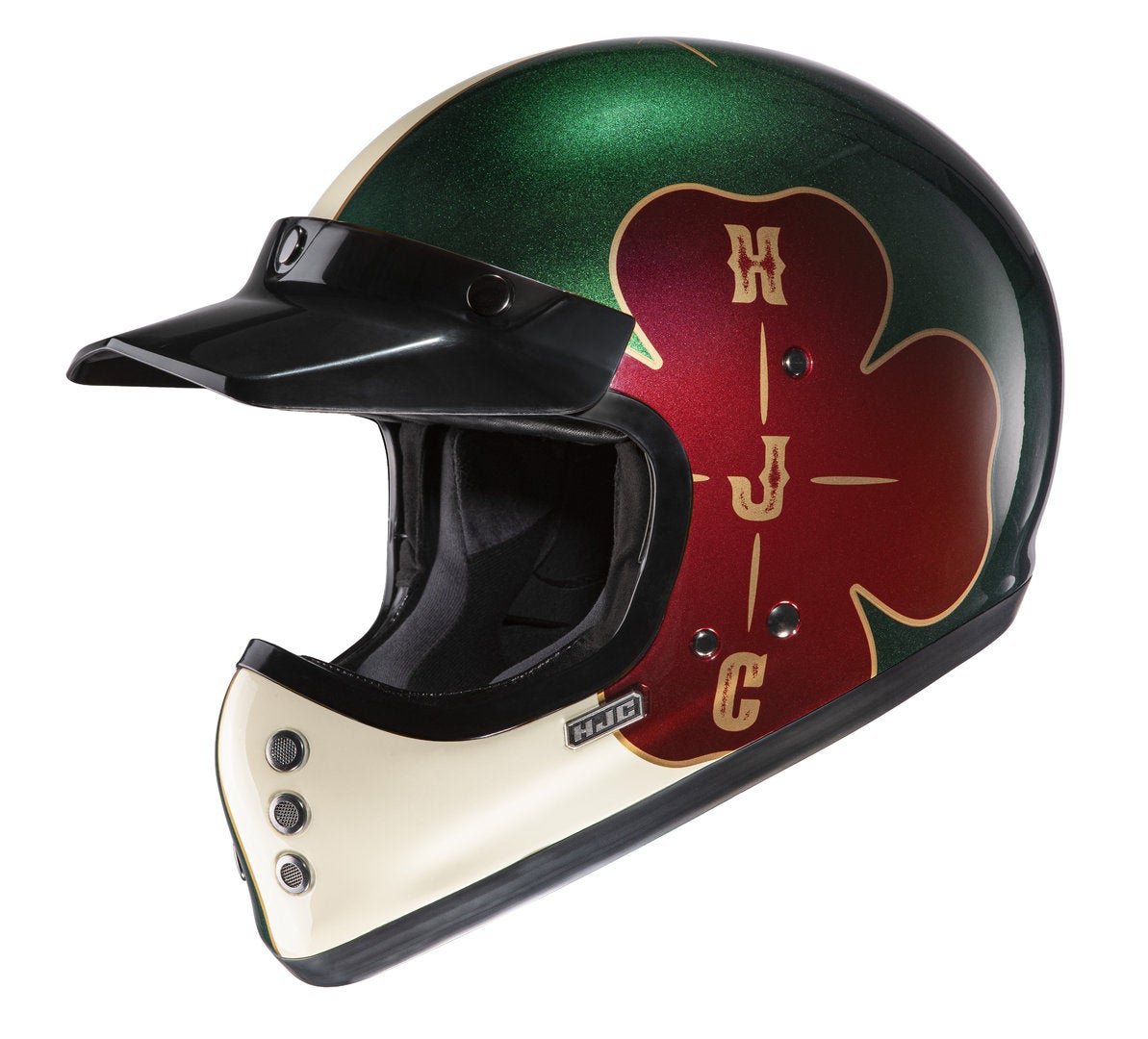HJC V60 Ofera Casque Vert/Rouge M (57/58) Figure 2