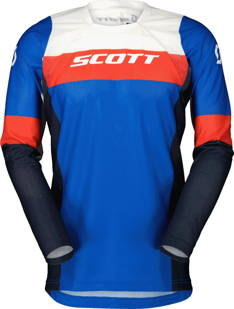 Scott 450 Angled Light 2023 Motorcross jersey L Figuur 1