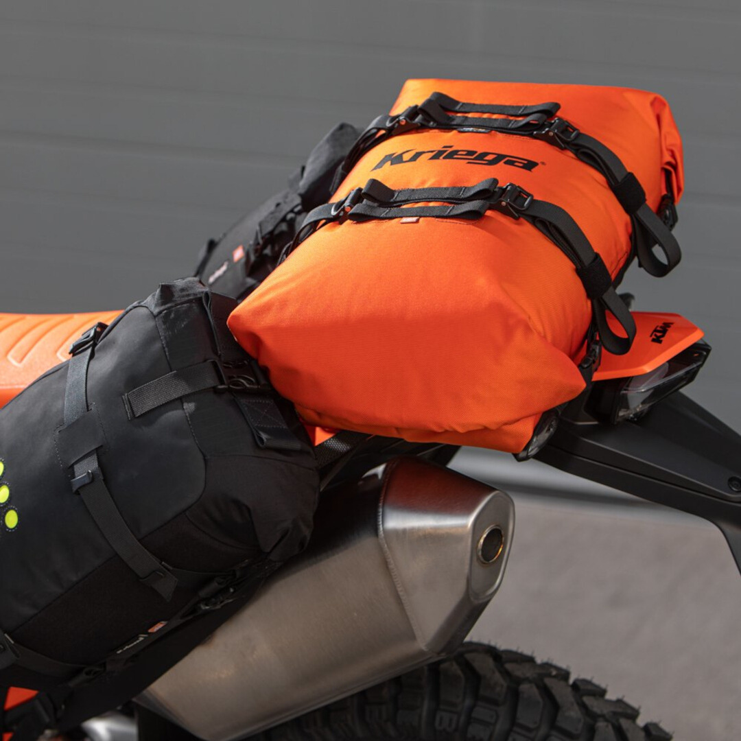 Kriega Rollpack 20 Geantă de voiaj impermeabilă Portocaliu neon Figura 2