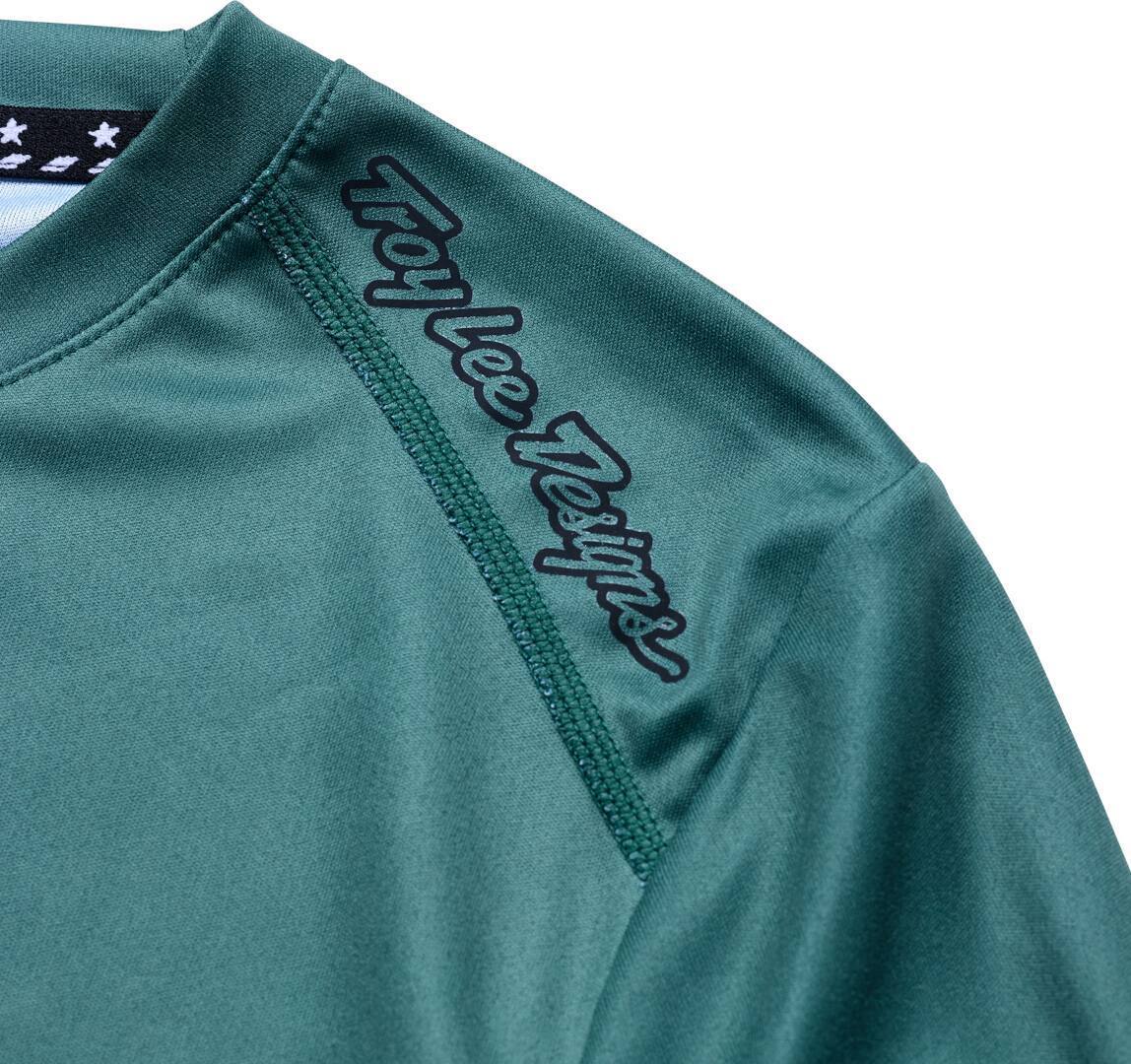 Troy Lee Designs Lilium LS Mono Ladies Bicycle Jersey dark green S Figure 3