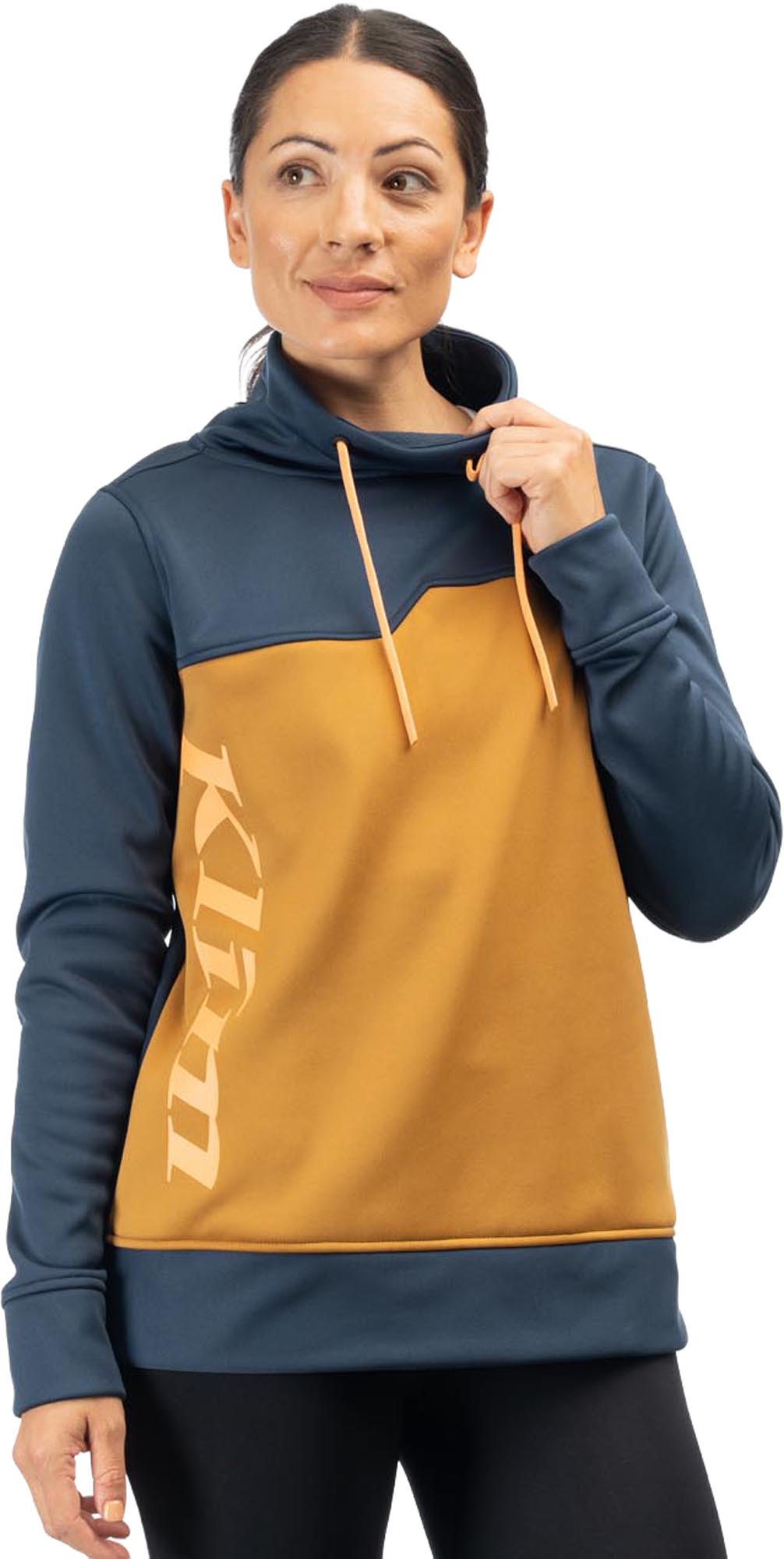 Klim Accelerate Pulover pentru doamne Albastru/Maro XS Figura 1