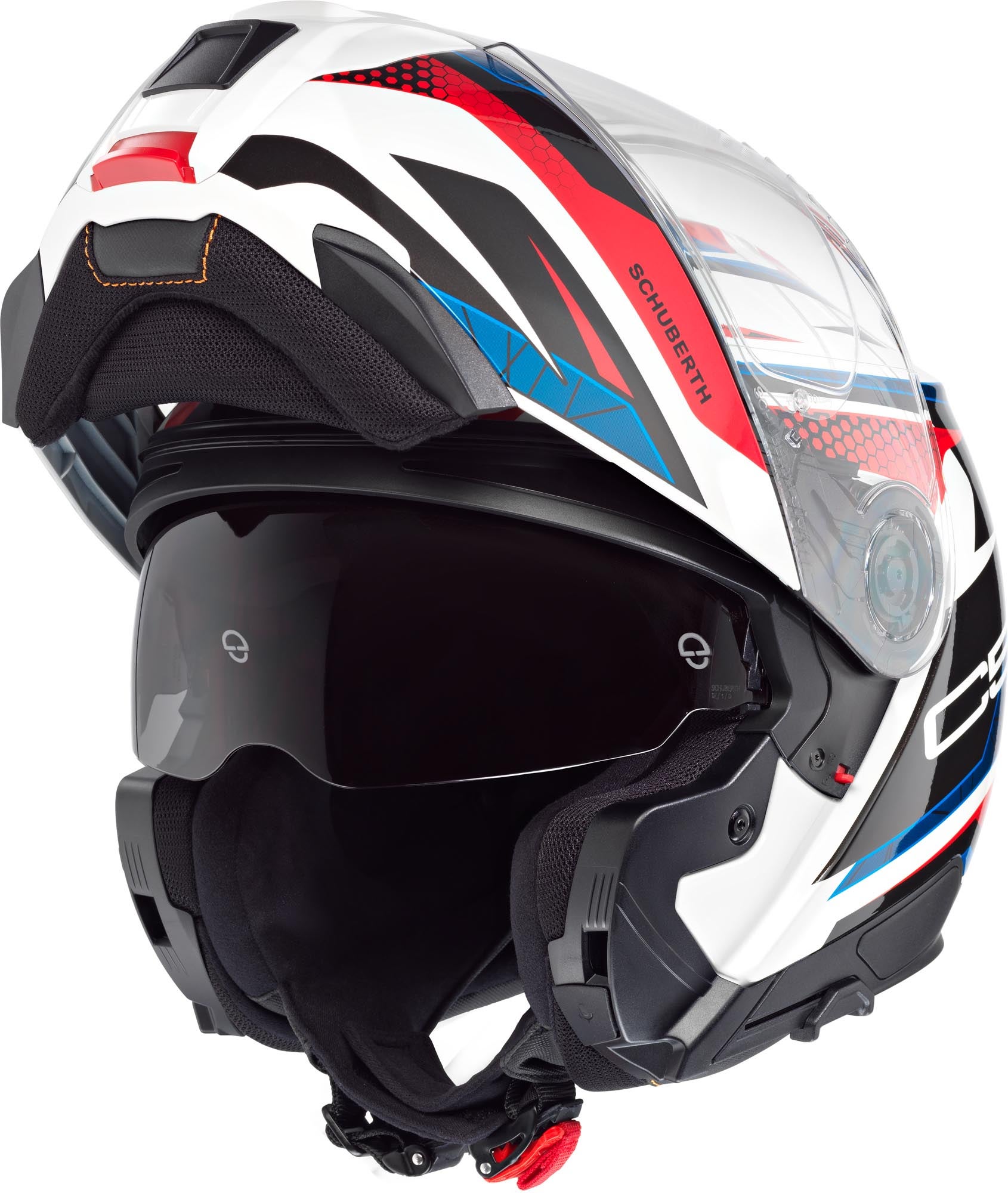 Schuberth C5 Velocity Hjelm blå L (59) Figur 6