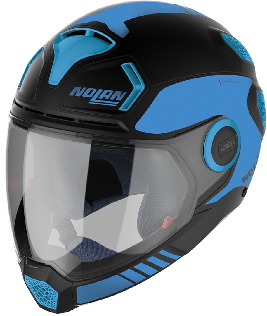 Nolan N30-4 VP Uncharted Helmet black matt/blue M (57/58) Figure 1