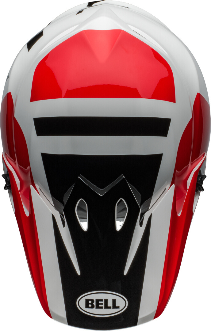 Bell MX-9 MIPS Alter Ego Cască de motocross Alb/Roșu/Negru L (59/60) Figura 9