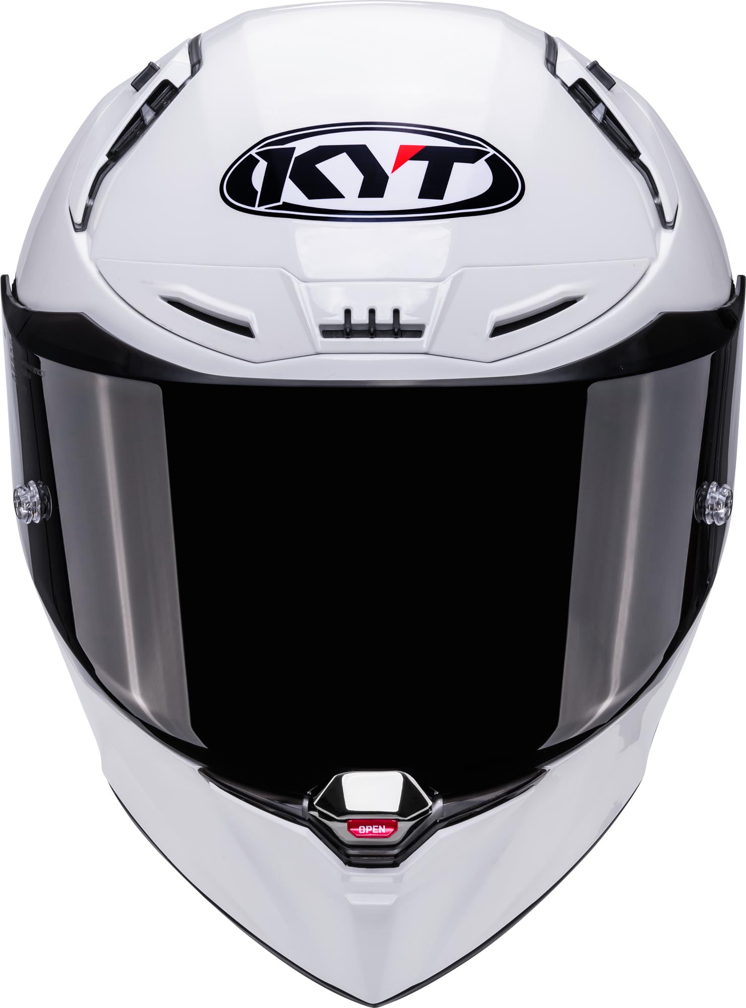 Side view of KYT R1R Plain Helmet