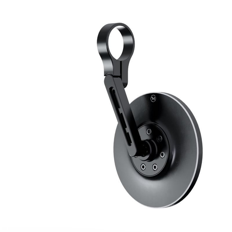 HIGHSIDER pro Clamp Silk Svart För Styret Ände Spegel Stam (1st) Figur 3