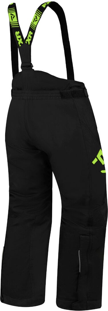FXR Clutch 2023 Jovens Snowmobile Bib Pants preto/neon 14 Figura 2