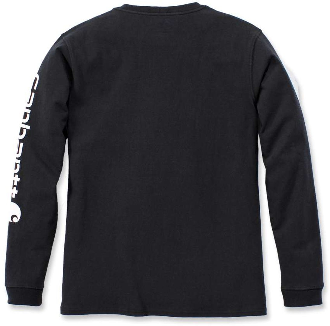 Carhartt Workwear Logo Donna Long Sleeve Camicia nero M Figura 3