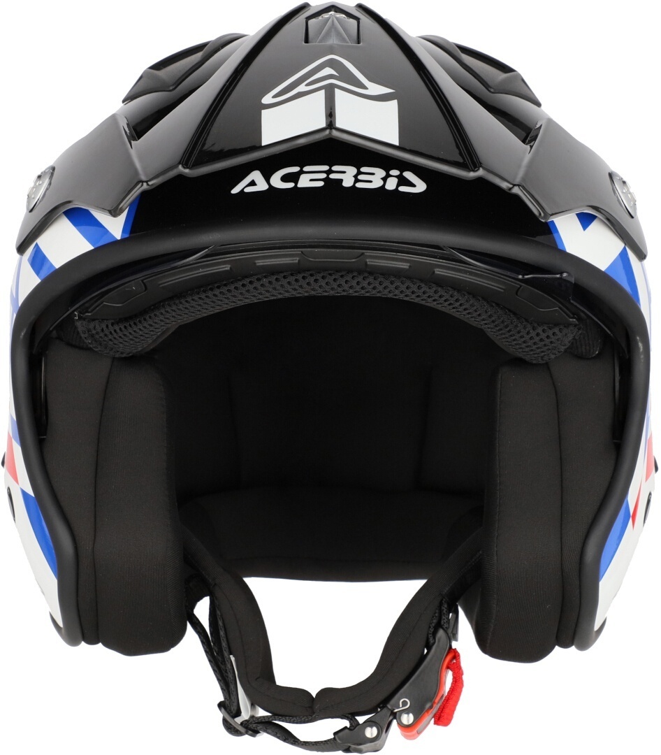 Acerbis Aria Sport Jet hjälm vit/blå/röd XL (60) Figur 8