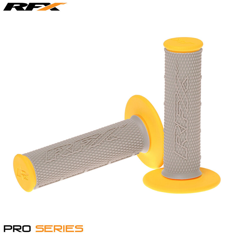 RFX Par de asas de dos componentes Parte central de la serie Pro gris (gris/amarillo)