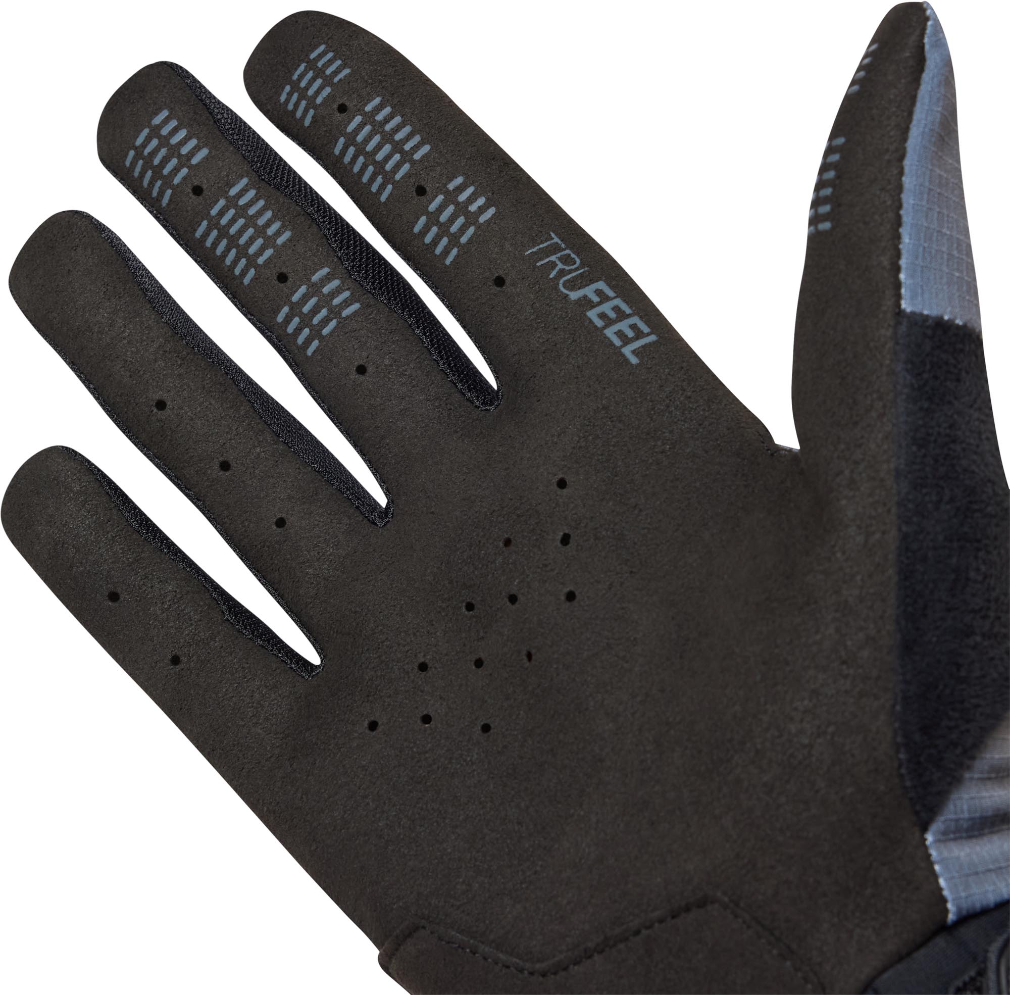 FOX Defend Luvas de bicicleta azul/preto M Figura 3