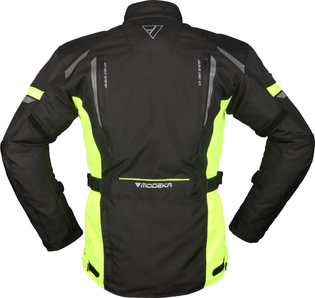 Modeka Striker II Motorcycle Textile Pants black/neon L Figure 2