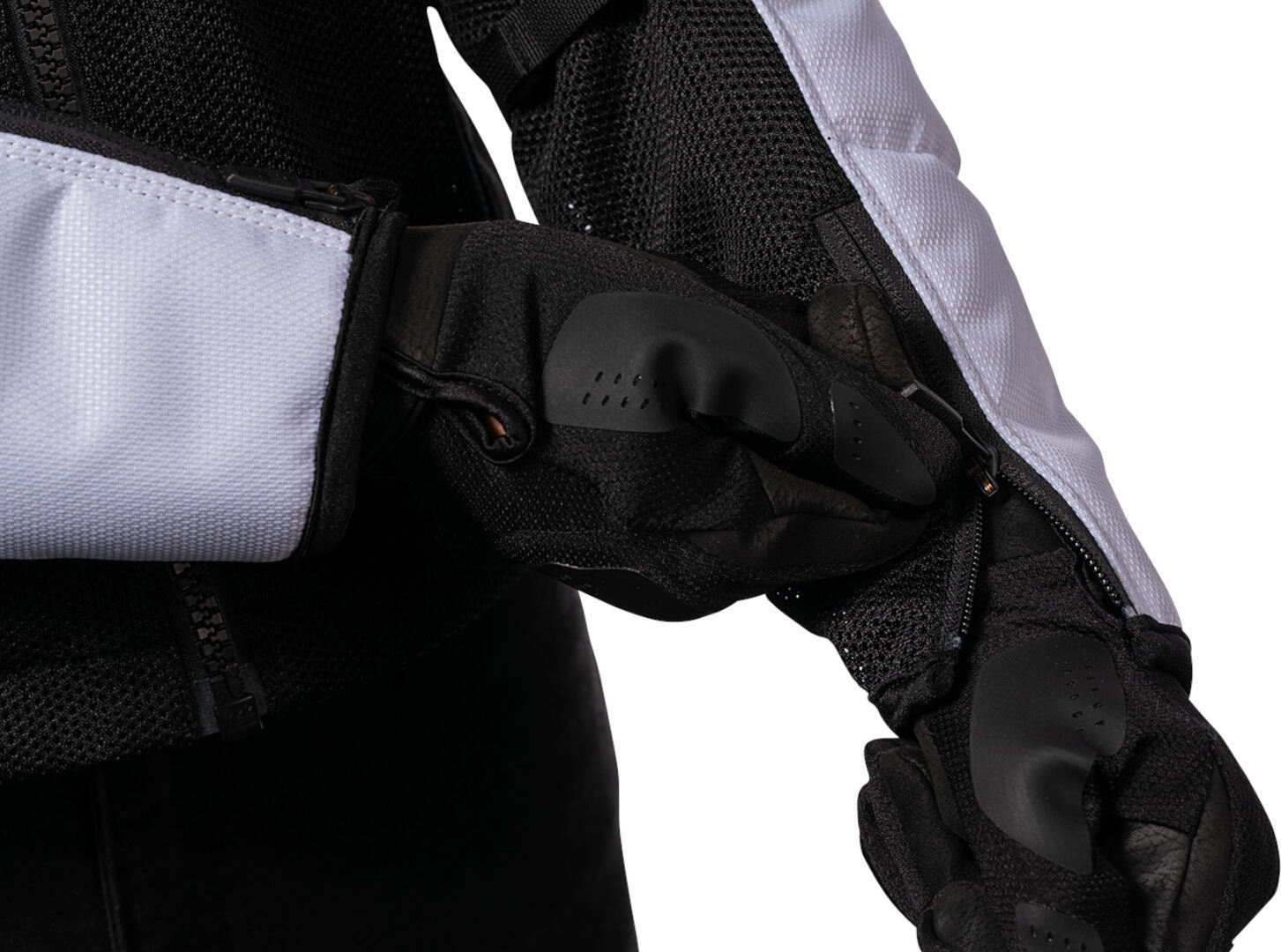 Icon Mesh AF 2023 Motorcycle Textile Jacket black/white L Figure 7