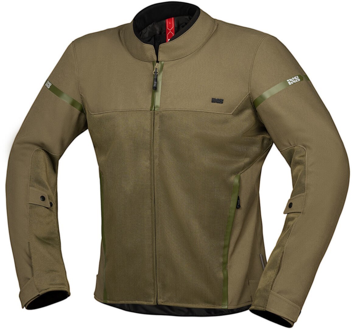IXS Oxy-Air Mesh Motorcycle Textile Jacket olive 3XL Figure 1