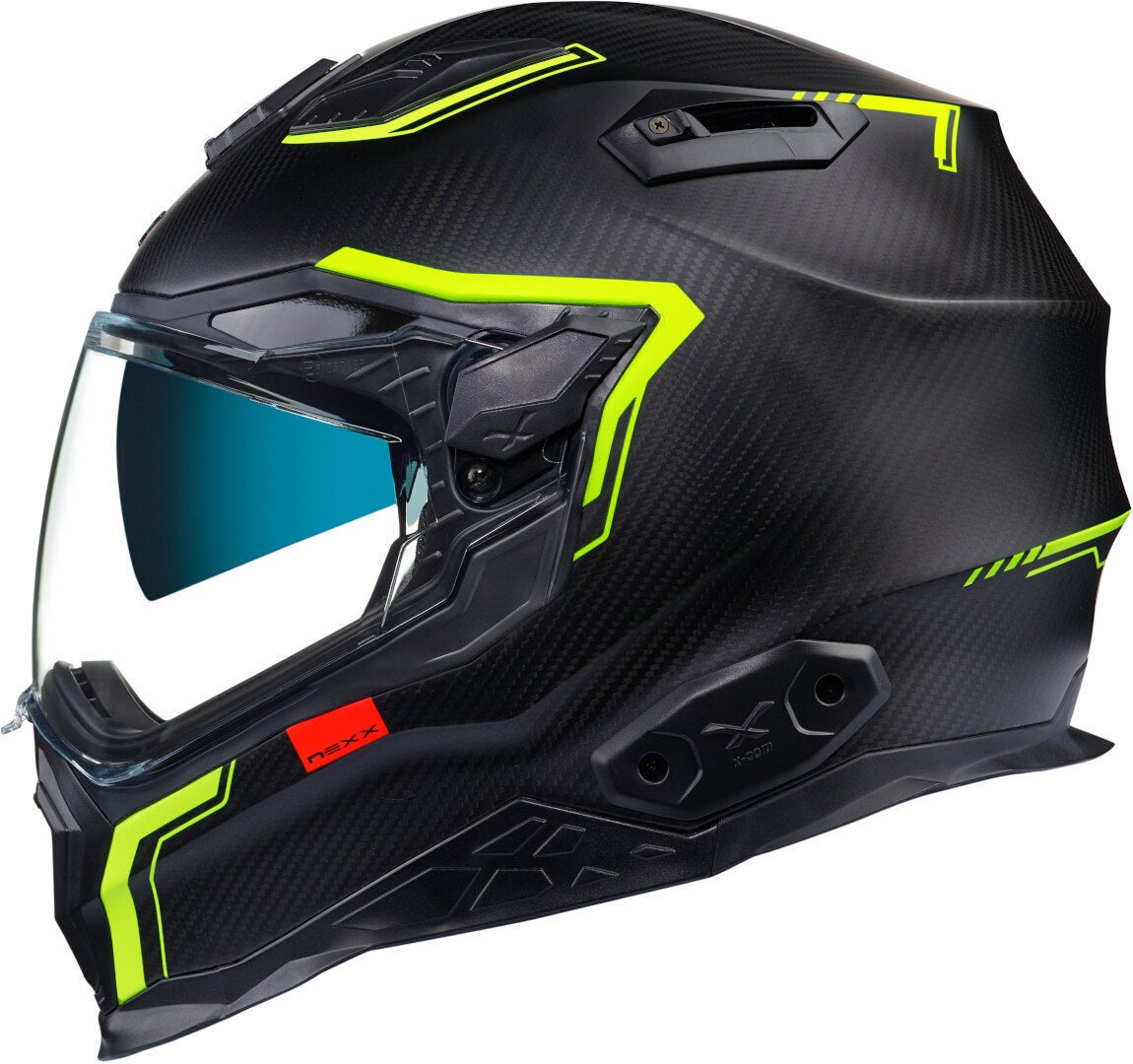 Nexx X.WST 2 Carbon Zero 2 Helmet black matt/neon S (55/56) Figure 1
