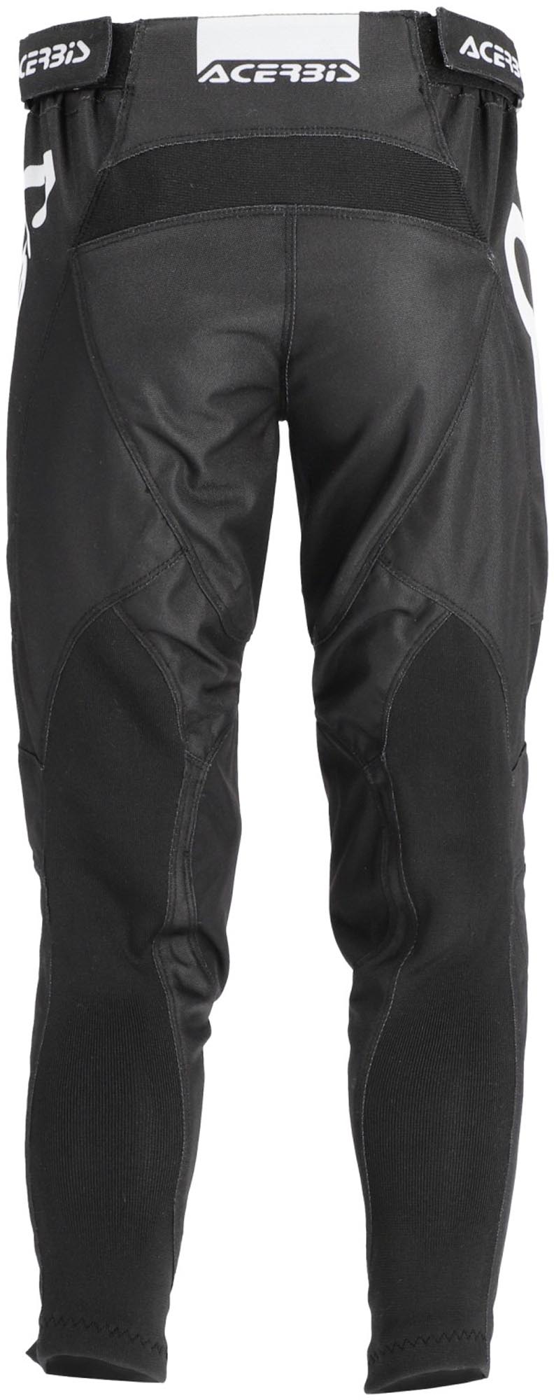 Acerbis MX Linear Logo Ungdoms motocrossbukser Sort/hvid 18 Figur 4