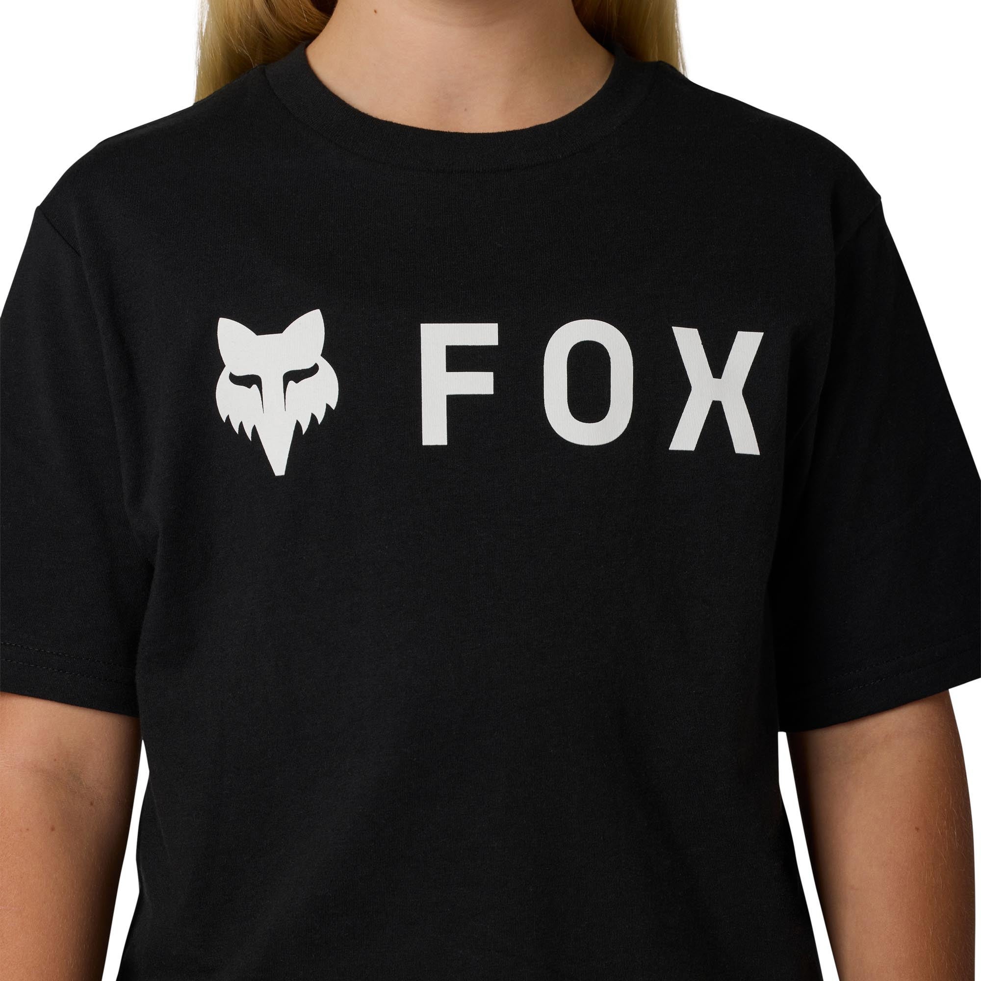FOX Absolute Koszulka młodzieżowa Czarno YS Rysunek 5