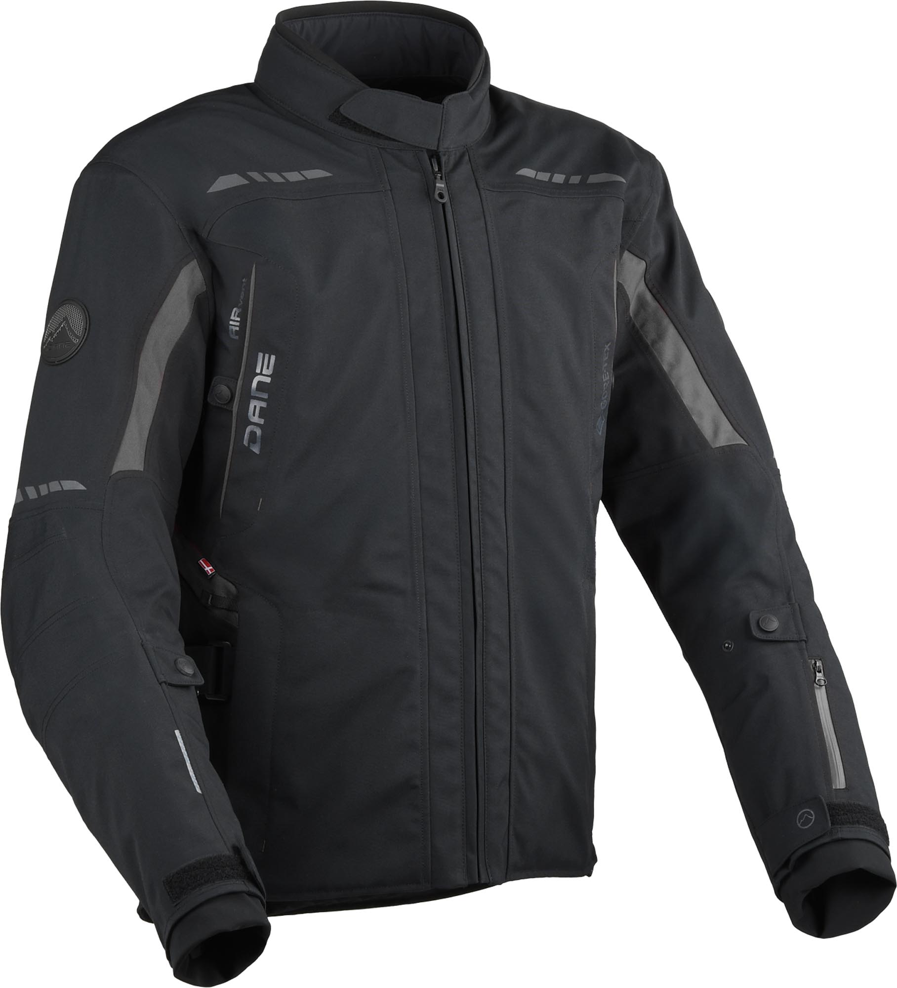 DANE Elling 2 Veste textile moto Gore-Tex noir/gris 2XL Figure 1