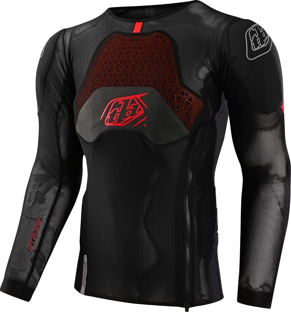 Troy Lee Designs Stage Ghost D3O Baselayer Long Sleeve Protector Shirt L Figure 1