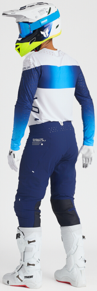 Thor Sportmode Strike Motocross Pants blue/white 31 Figure 7
