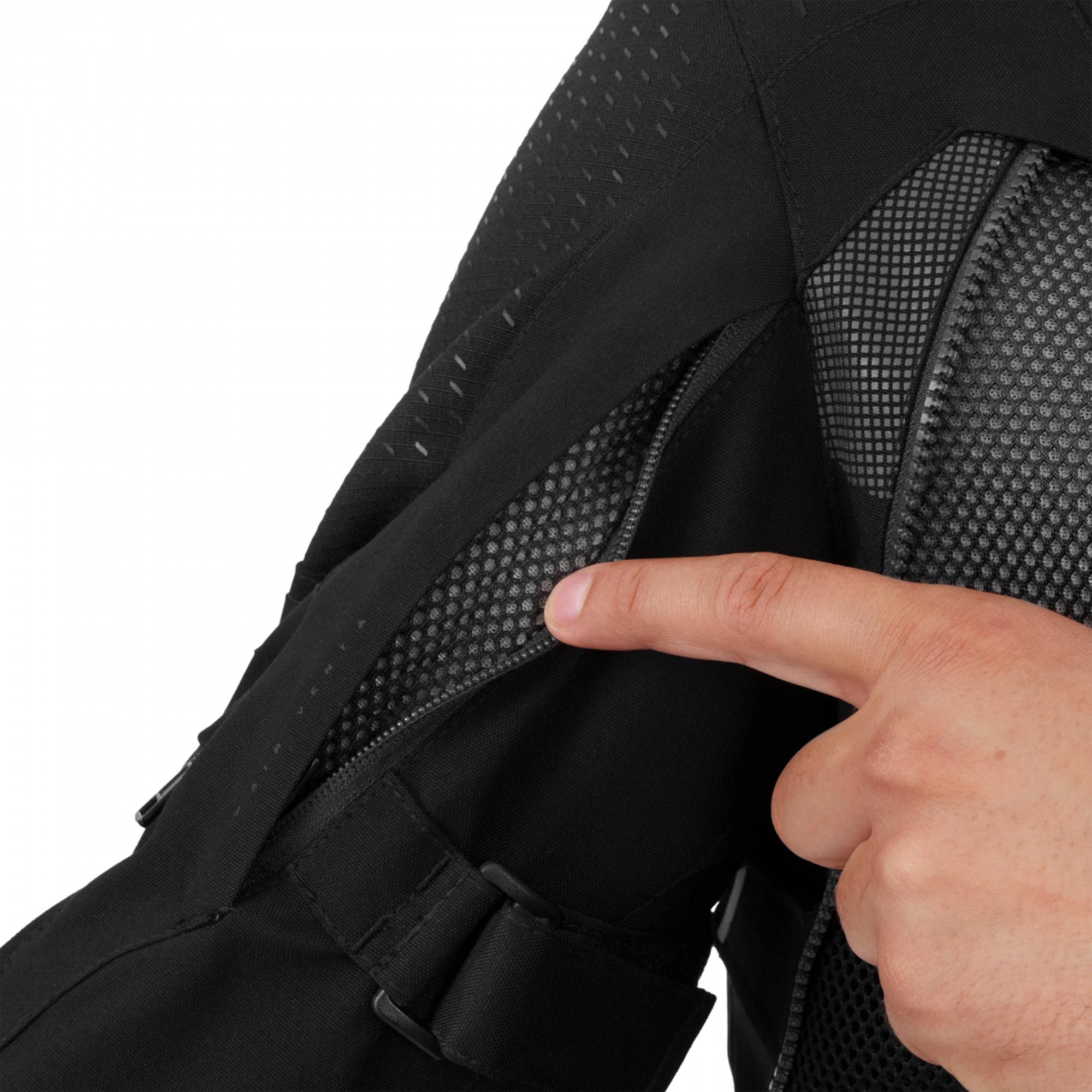 SHIMA Hero 3.0 Motorrad Textiljacke schwarz S Abbildung 17