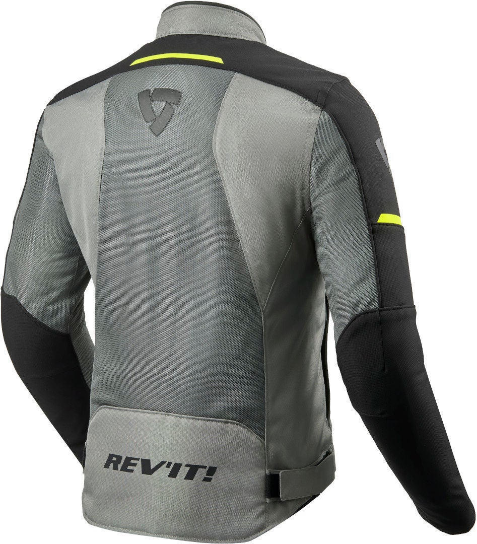 Revit Airwave 3 Motorcycle Textile Jacket grey/black/yellow S Figure 2