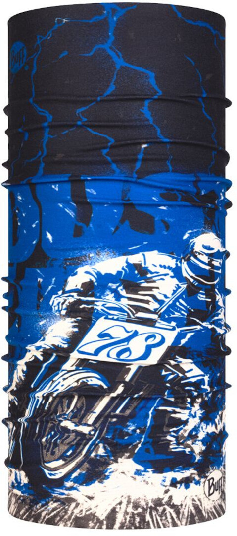 Buff Original EcoStretch Racer Blue Headwear Multifuncional Figura 1