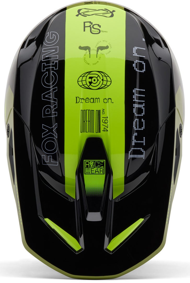 FOX V1 Race Spec MIPS Casco da motocross Verde L (59/60) Figura 4