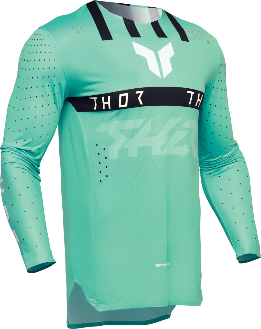 Thor Flite Motocross trøje Mint/sort XXL Figur 4