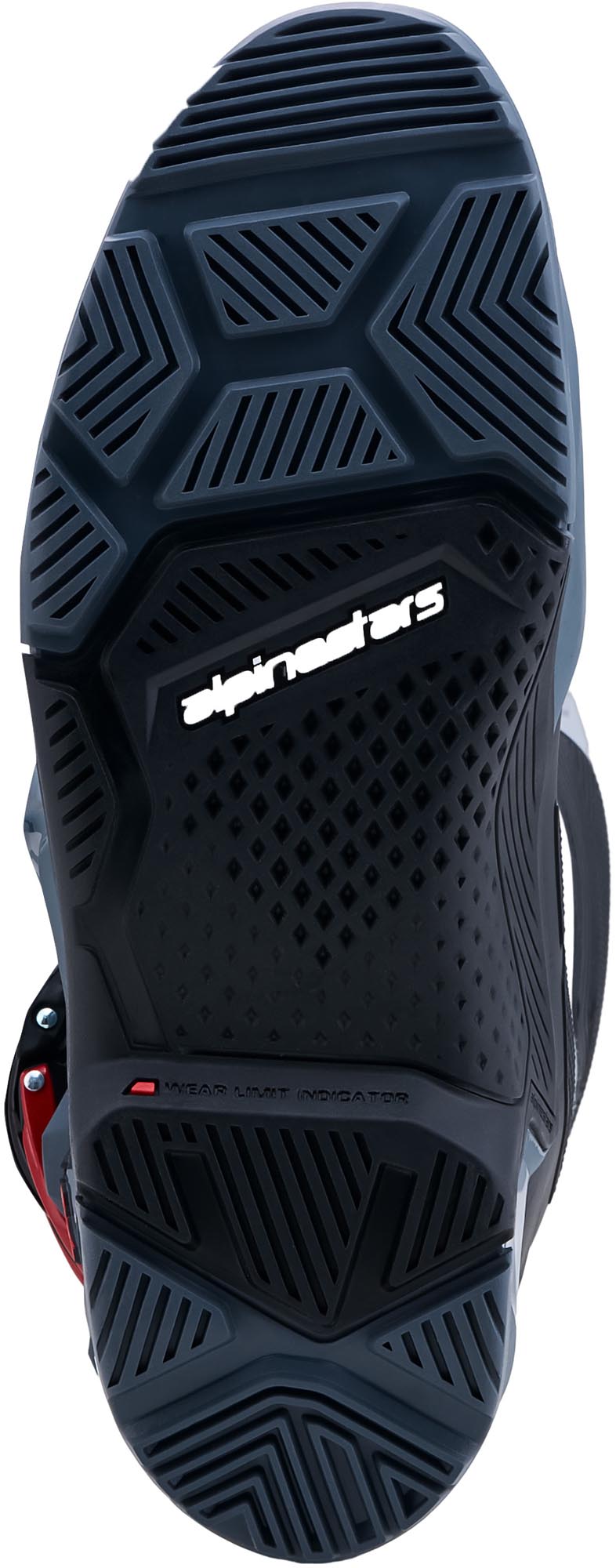 Alpinestars Tech 7 Enduro Drystar WP Motocross støvler grå/sort/rød 9 Figur 6