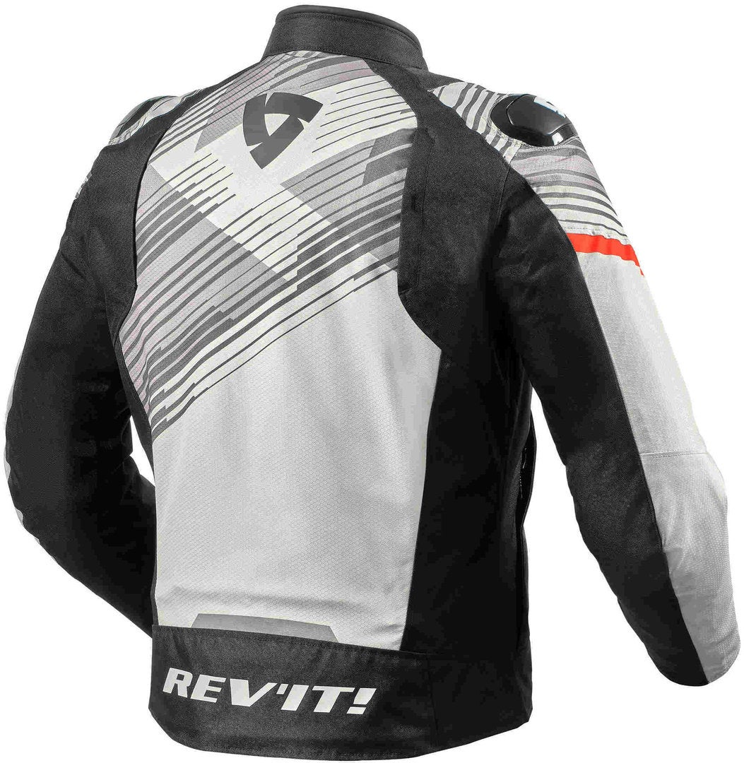 Revit Apex H2O Motorcycle Textile Jacket grey/red M Figure 2