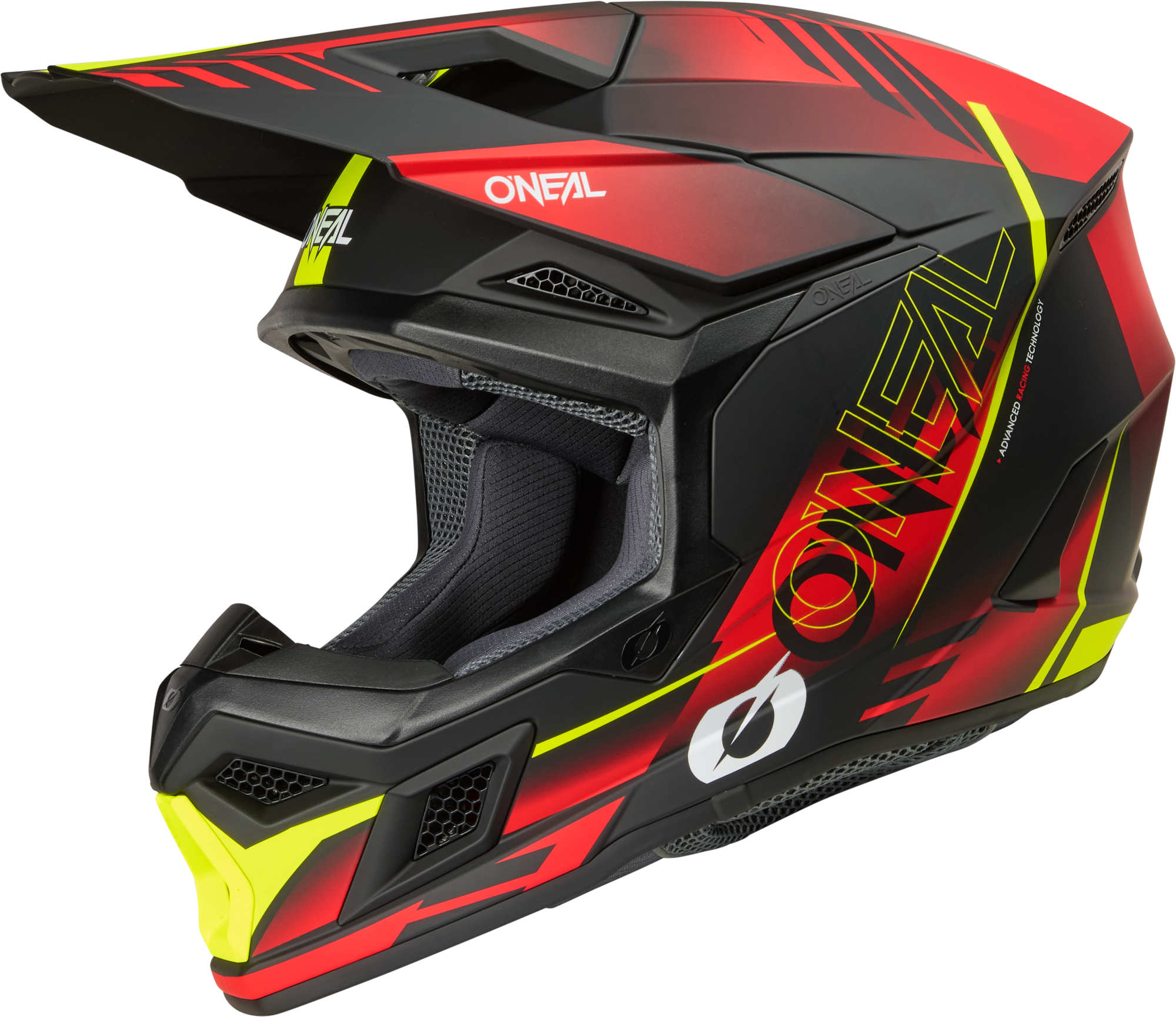 Side view of Oneal 3SRS HAZE Motocross Helmet