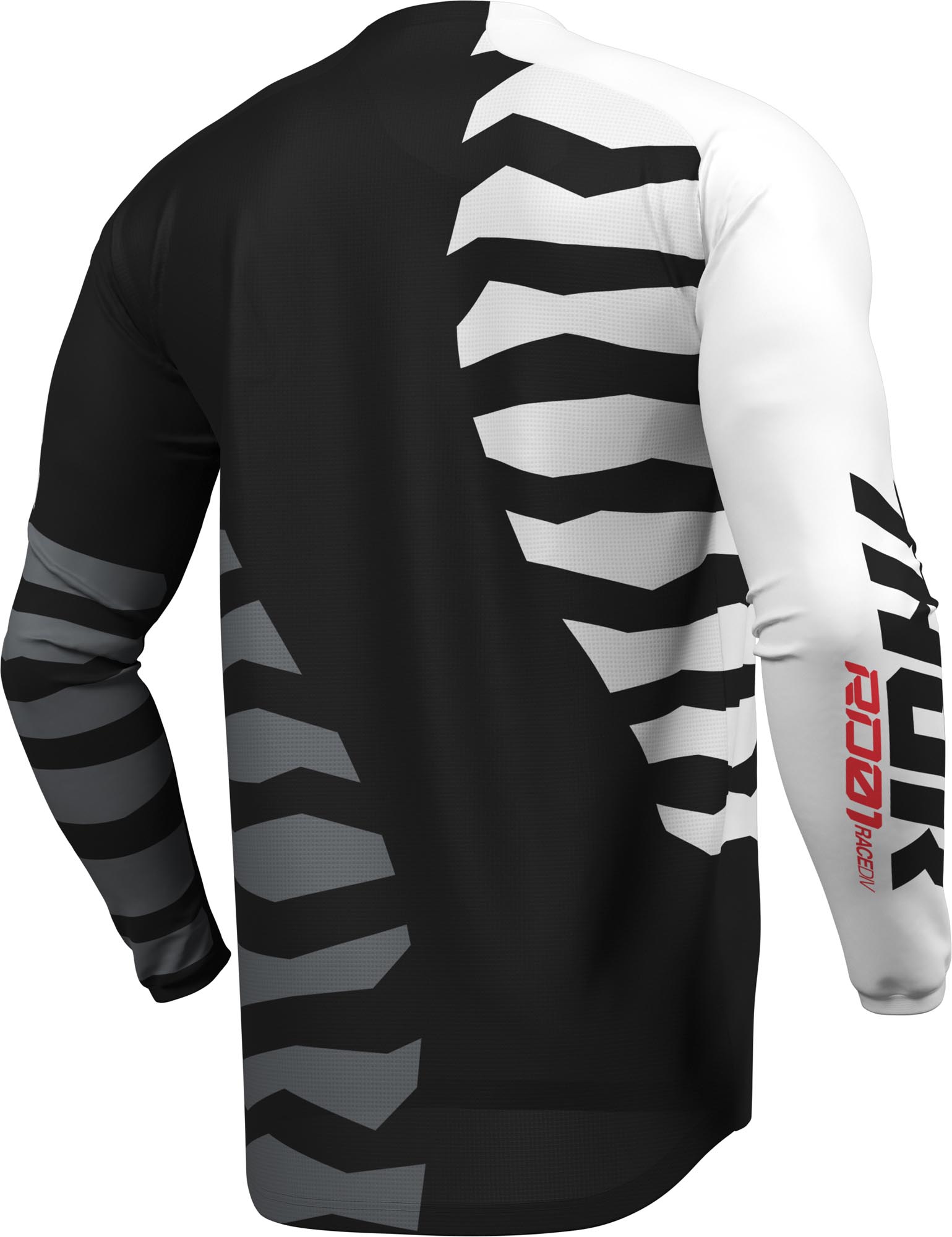 Thor Launchmode Shredder Motokros dres črno/belo S Slika 3