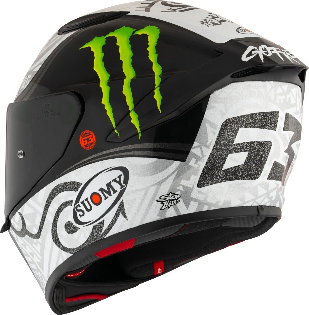 Suomy Track-1 Bagnaia Winter Test Monster Replica Casco S (55/56) Figura 7