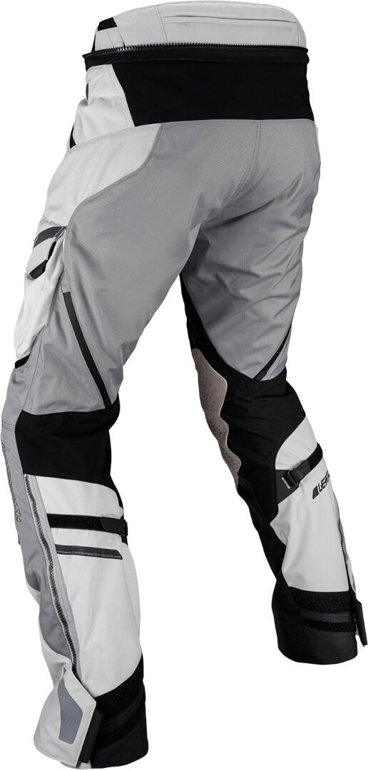 Leatt ADV Multitour 7.5 waterproof Motorcycle Textile Pants grey/black Short XXL Figure 4