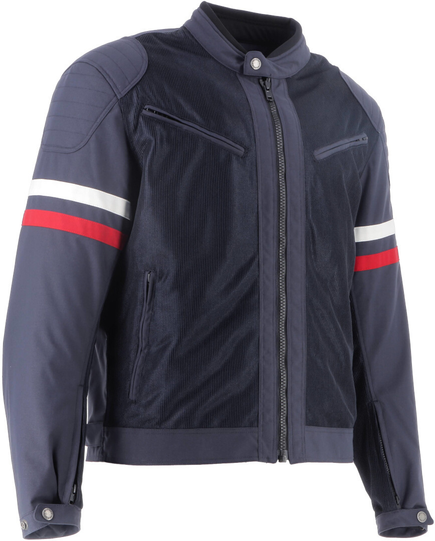 Helstons Monaco Air Motorcycle Textile Jacket blue L Figure 4