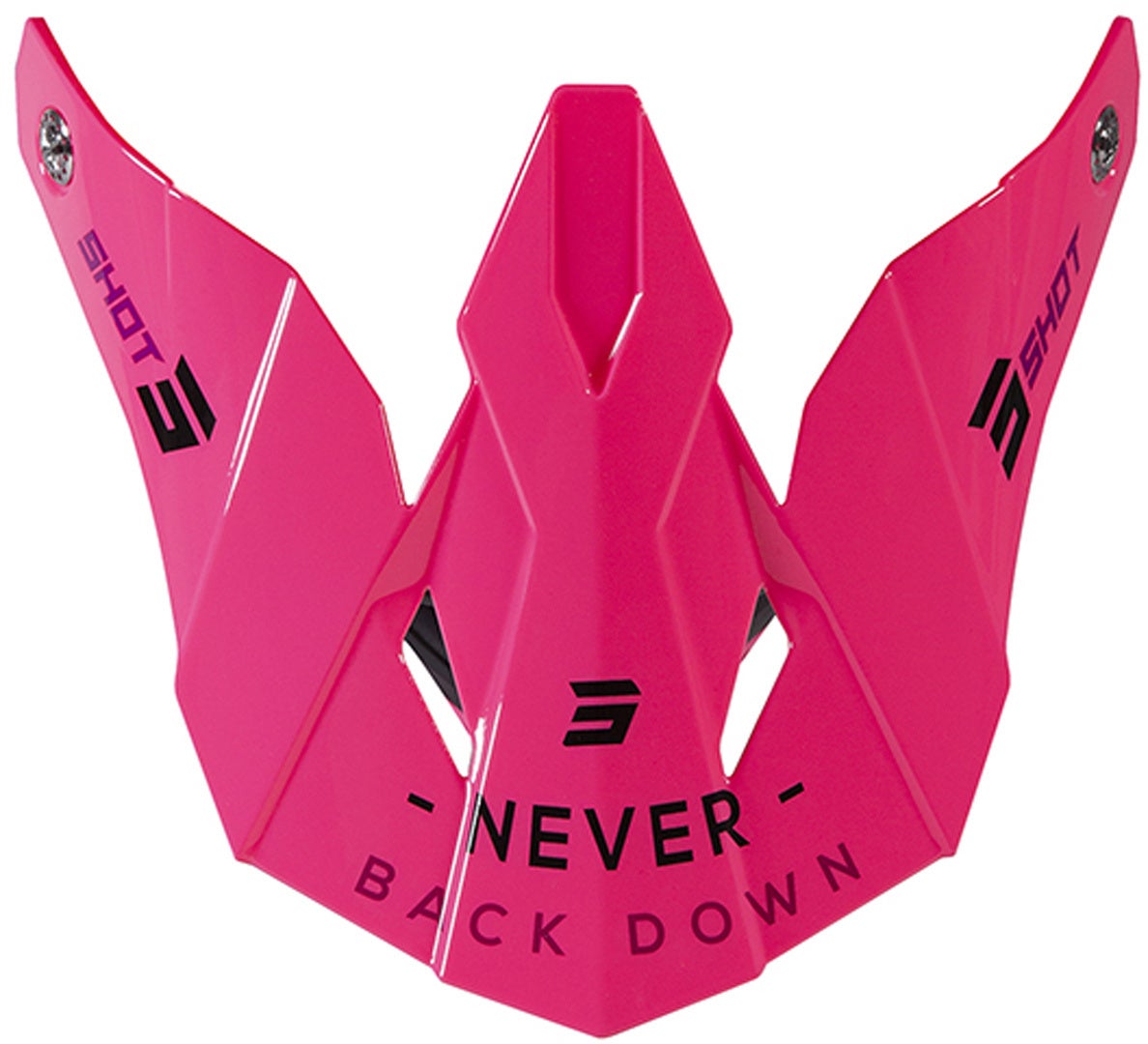 Shot Furious Storm Pico do Capacete Infantil rosa Figura 1