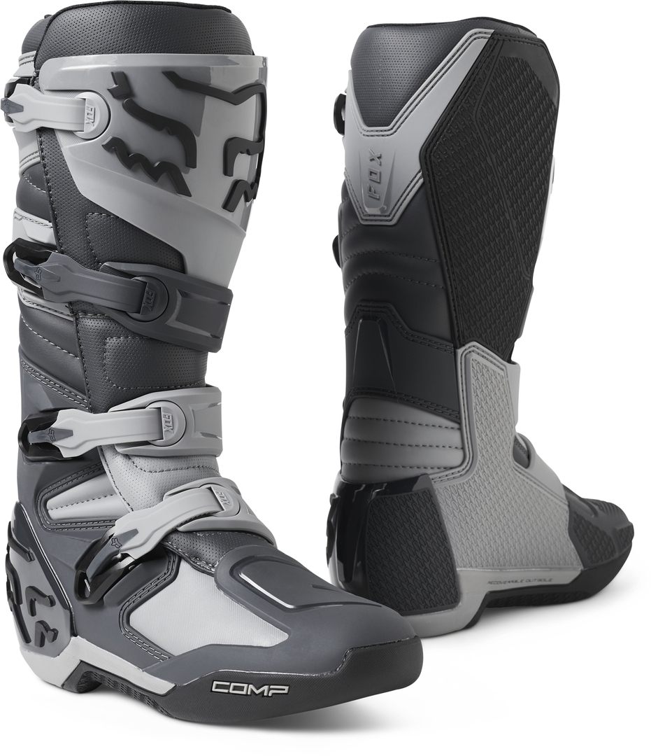 FOX Comp Motocross Stiefel grau 10 Abbildung 1