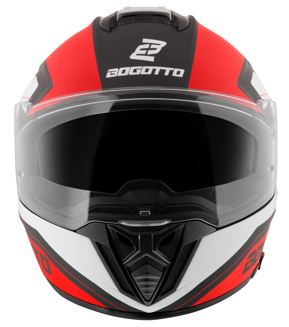Bogotto FF122 BGT Casco Rosso/Bianco M Figura 4