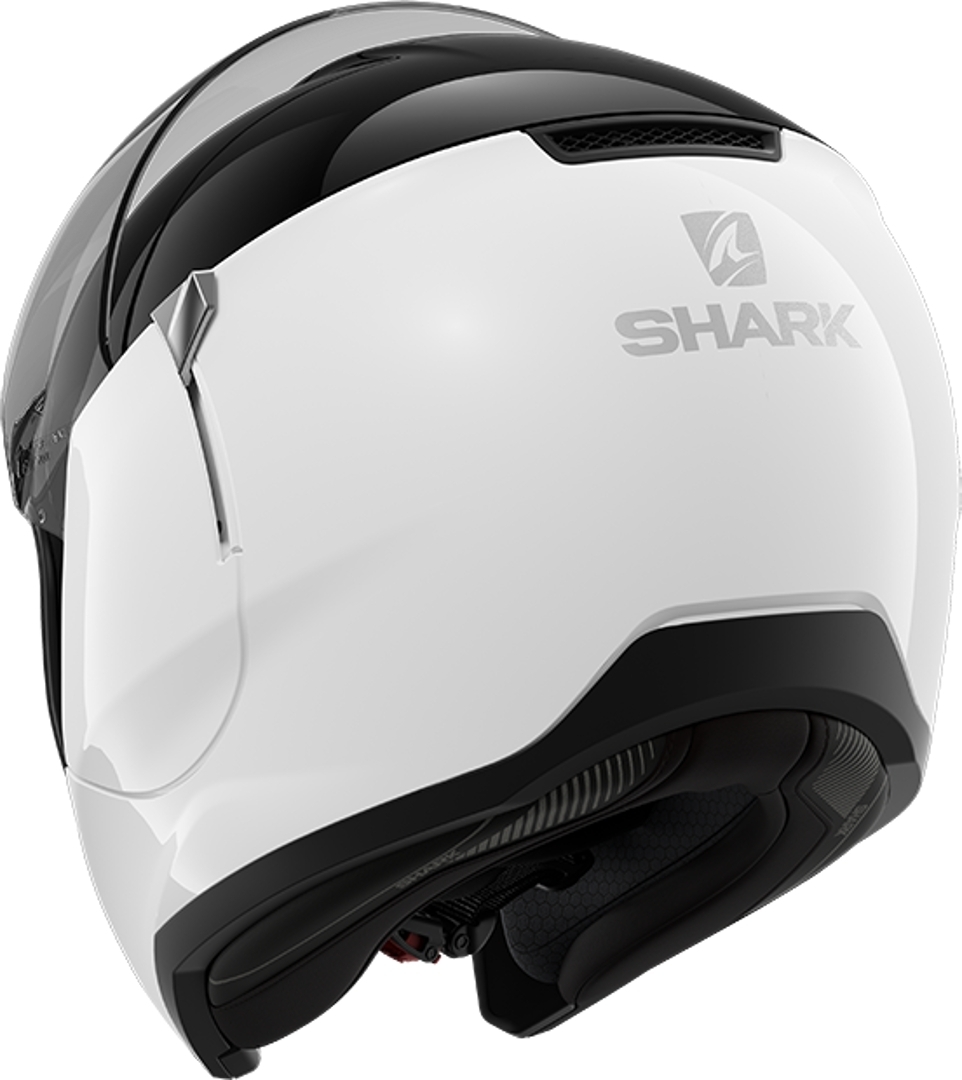 Shark Evojet Blank Dual Cască alb/negru XS (53/54) Figura 2