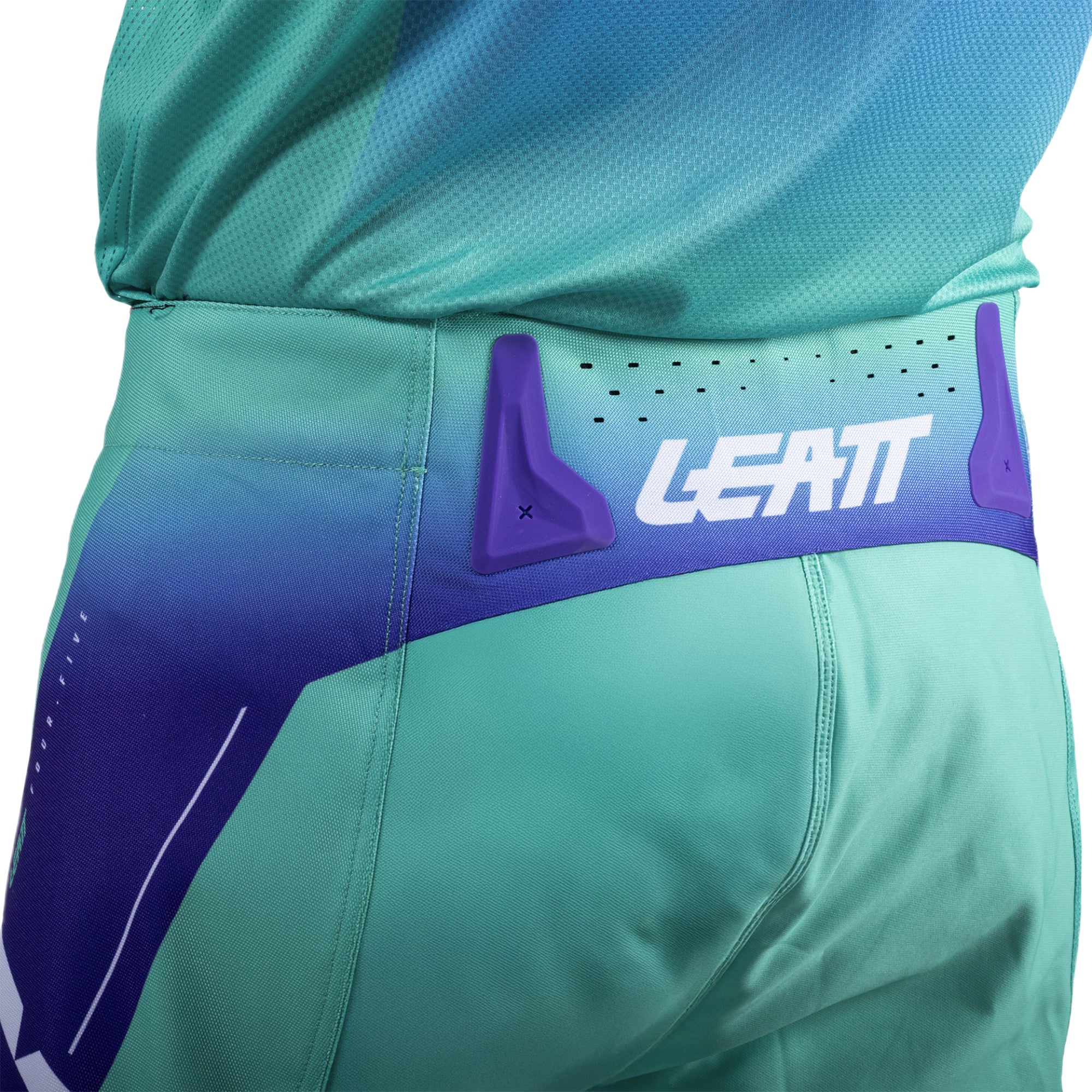 Leatt Moto 4.5 V26 Pantalons de motocross violet/vert M Figure 8