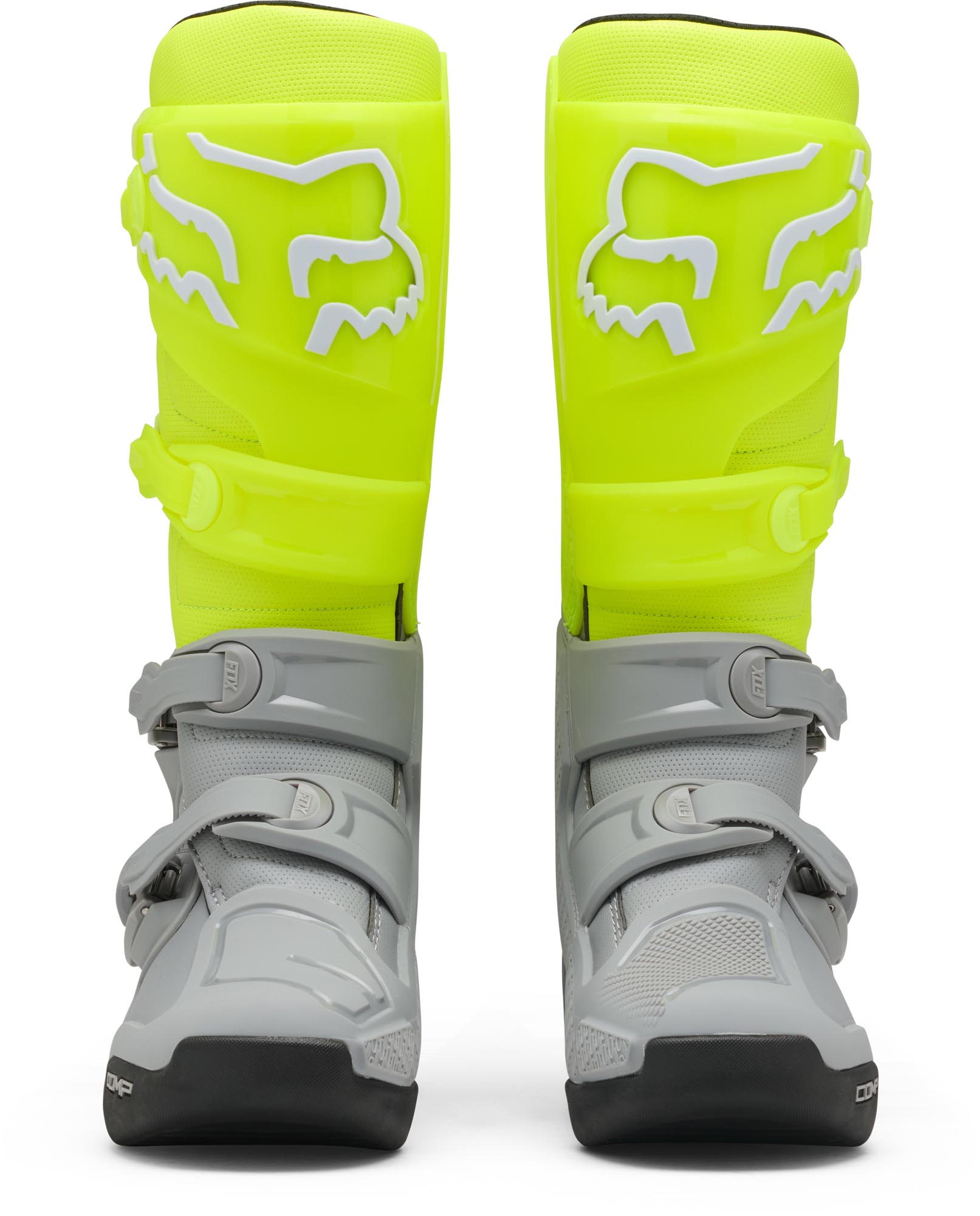 FOX Comp Bicolor Motocrossstøvler gul/grå 8 Figur 4