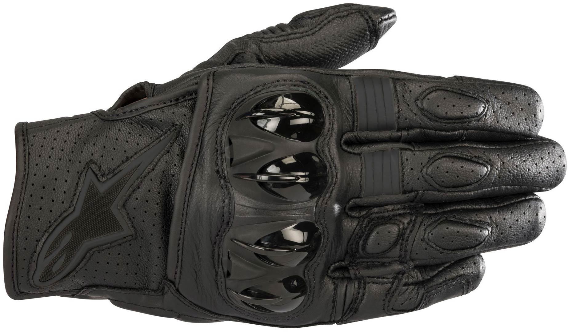 Alpinestars Celer V2 perforerede motorcykelhandsker Sort L Figur 1