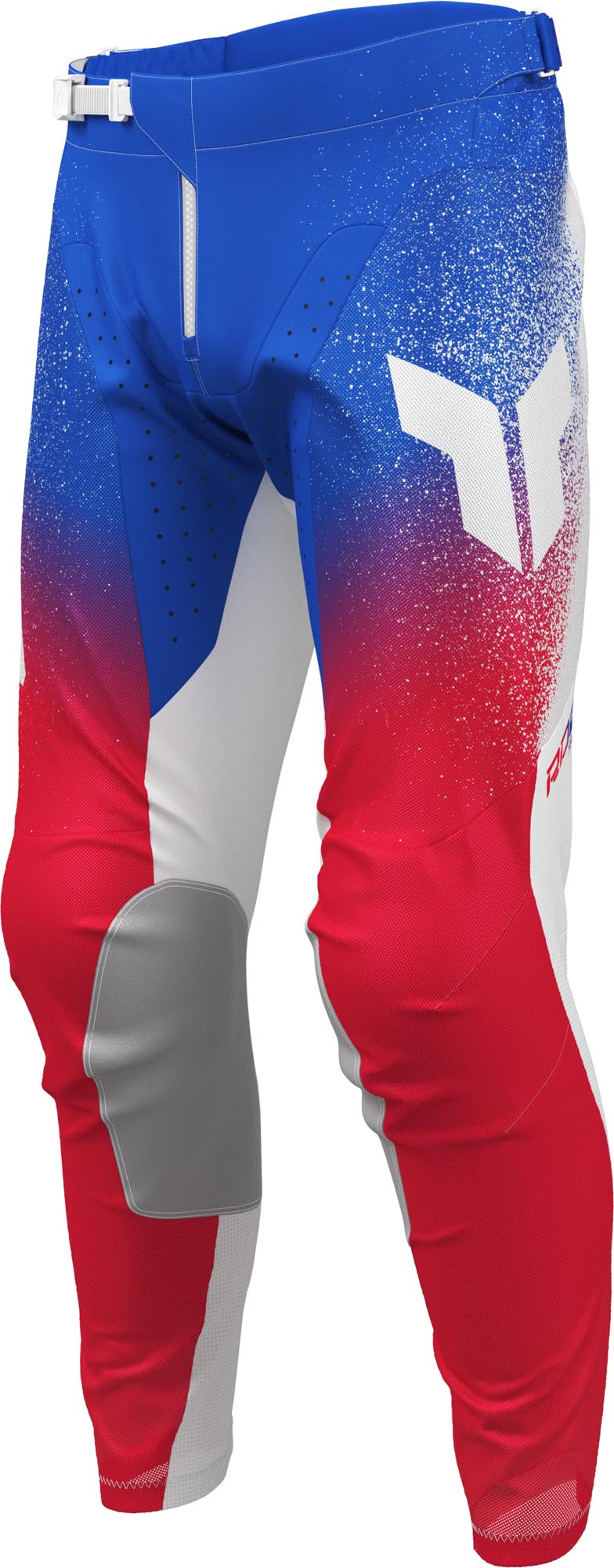 Thor Launchmode Air Darkside Motocross Pants white/blue/red 36 Figure 1