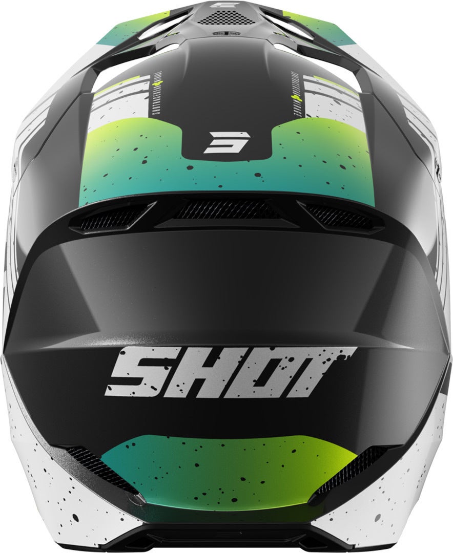 Shot Furious Mirage Casco da motocross nero/bianco/giallo S (55/56) Figura 3