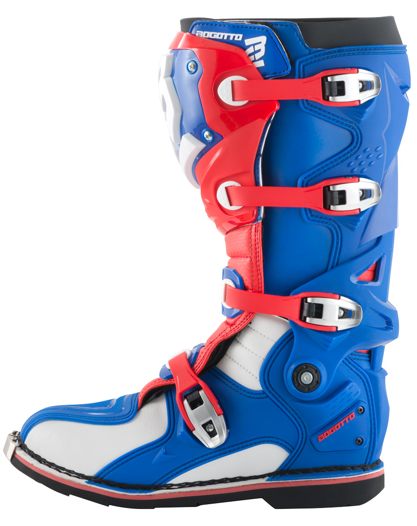 Bogotto MX-7 S Motocross Boots blue/white/red 41 Figure 2