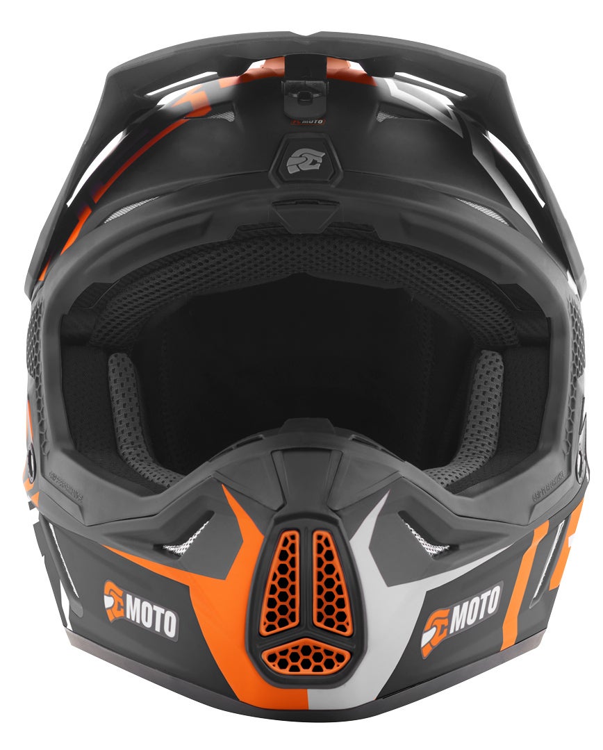 FC-Moto Merkur Flex Casco Motocross nero/bianco/rosso S Figura 5