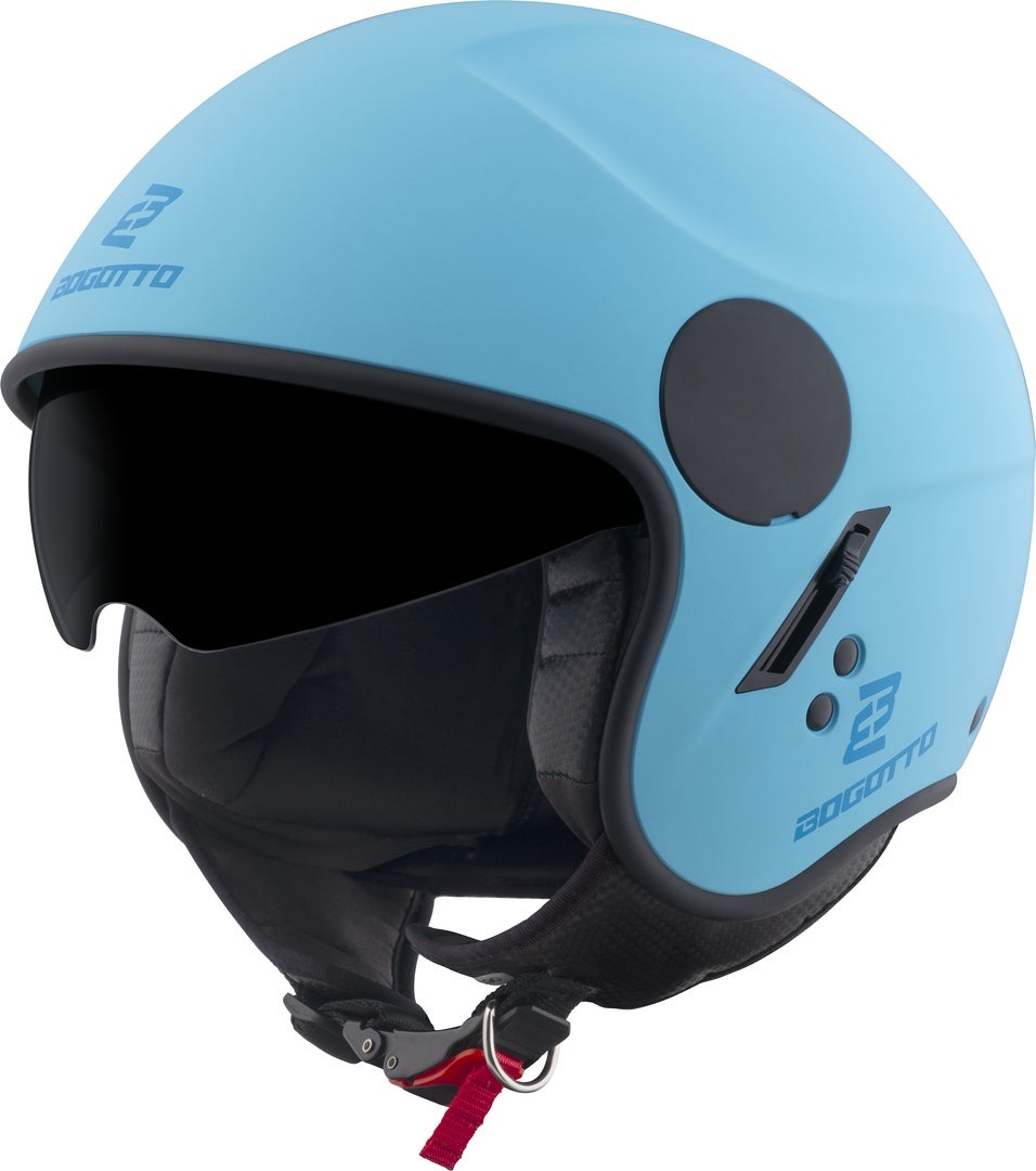 Bogotto H595 SPN Jethelm hellblau matt XL Abbildung 1
