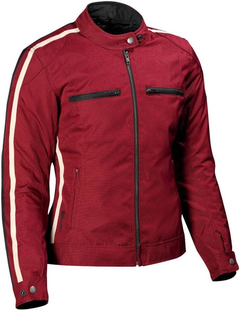 DIFI Jodie Aerotex Urban waterproof Ladies Motorcycle Textile Jacket red/beige 46 Figure 1